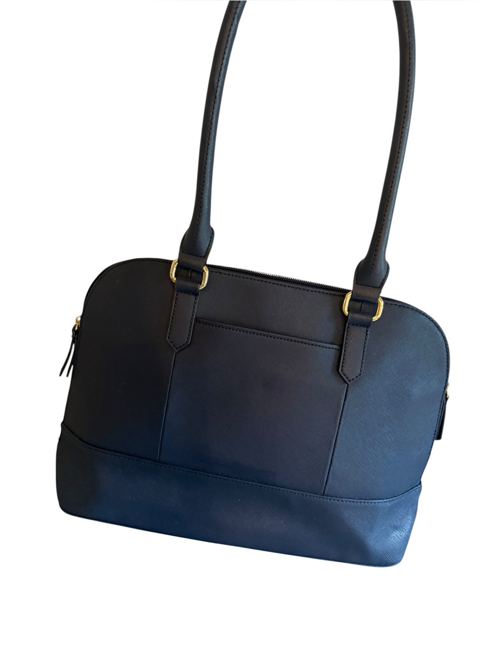 Tignanello Clean & Classic Saffiano Leather Satchel Handbag - Picture 3 of 10
